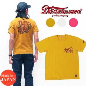DELUXEWARE（デラックスウエア） デラックスウェア 半袖 ロゴ Tシャツ