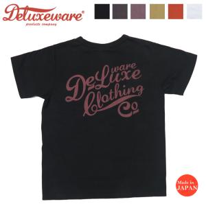 DELUXEWARE（デラックスウエア） デラックスウェア 半袖 ロゴ Tシャツ