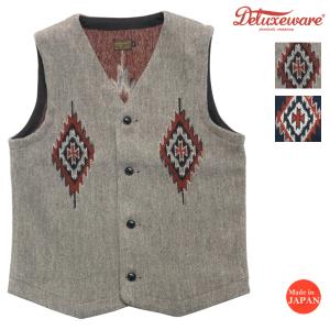 DELUXEWARE（デラックスウエア） ベスト D-22 NATIVE VEST ネイティブ