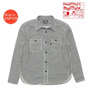 Pherrow's（フェローズ） 半袖 オープンカラー シアサッカー ワーク