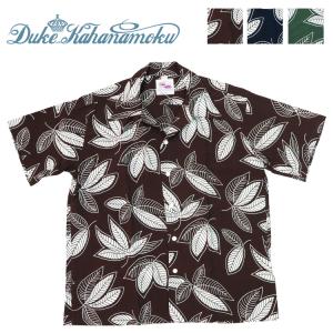 サンサーフ SUN SURF デュークカハナモク 半袖 レーヨン アロハシャツ ISLAND LEAF ハワイアンシャツ Duke Kahanamoku Special Edition DK39233【2024年春夏新作｜earthmarket1