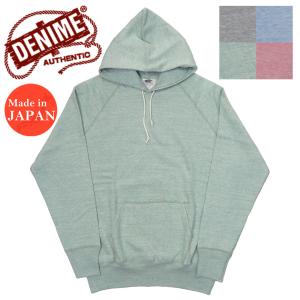 DENIME ドゥニーム WAREHOUSE ウェアハウス 4本針 ラグランフード スウェット パーカー フラットシーマー Lot.270｜earthmarket1