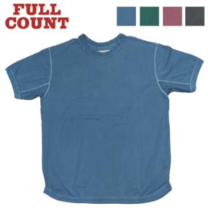 フルカウント FULLCOUNT フラットシーマー ヘビーウェイト 半袖 Tシャツ 5222-24 【2024年春夏新作】｜earthmarket1