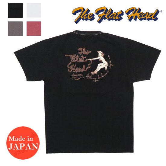 フラットヘッド THE FLAT HEAD 半袖 Ｔシャツ プリント SINCE1996 THCシリ...