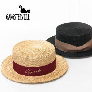GANGSTERVILLE ギャングスタービル ボーターハット KISSING