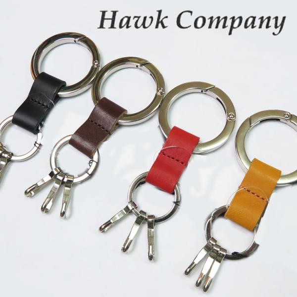ホークカンパニー HAWK COMPANY レザー 革 キーホルダー 6274