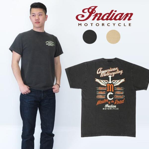 インディアンモーターサイクル Indian Motorcycle 半袖 Ｔシャツ プリント IM77...