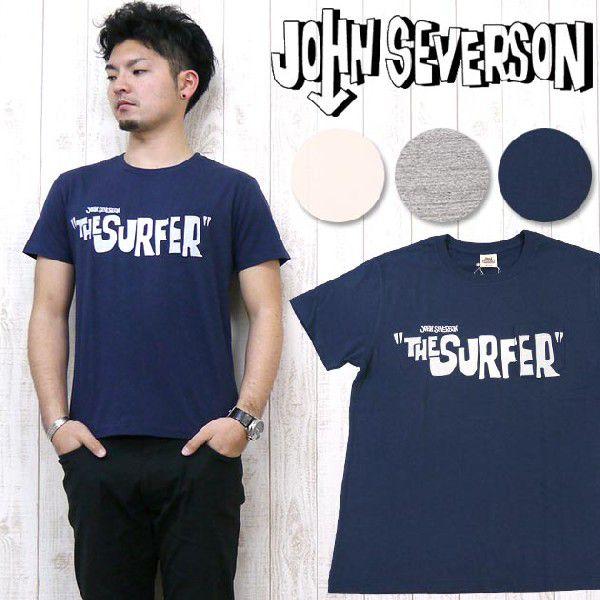 ジョンセバーソン John Severson 半袖 Tシャツ プリント ポケット THE SURFE...