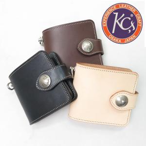 KC'S ケーシーズ 2つ折り ラウンドジップ ウォレット ヴィンテージ