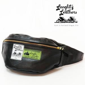 ラングリッツレザーズ Langlitz Leathers ホースハイド インサイド ポケット ウエスト バッグ Horse Hide inside Pocket Waist Bag レザー ツールバッグ ポーチ