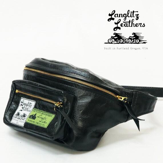 ラングリッツレザーズ Langlitz Leathers ホースハイド アウトサイド ポケット ウエ...