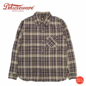 JELADO（ジェラード） 長袖 フランネル オープンカラー シャツ Vincent