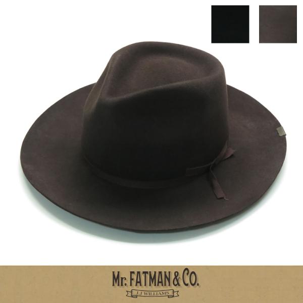 J.J. WILLIAMS FEDORA By Mr.FATMAN ミスターファットマン ウールフェ...