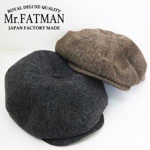 Mr.FATMAN ミスターファットマン LUCKY DAN TWEED ツイード キャスケット MFM5234006｜earthmarket1