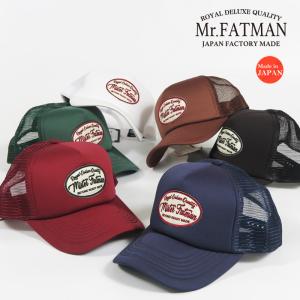 Mr.FATMAN メッシュキャップ キャップ 帽子 DOUBLE EMB BB MESH CAP
