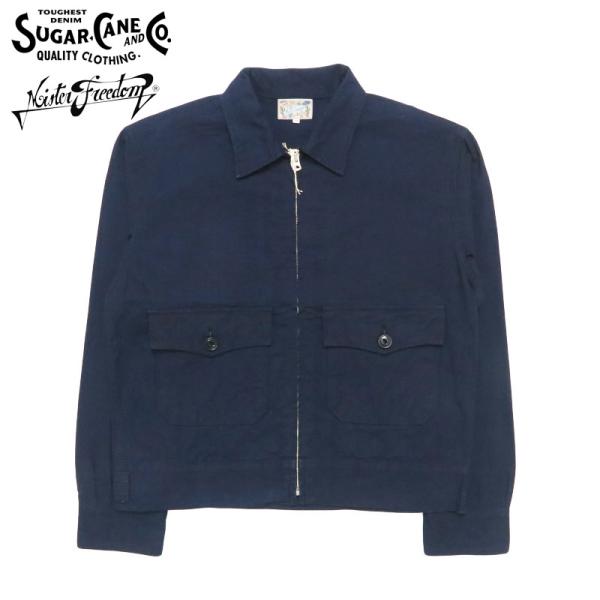SUGAR CANE シュガーケーン ミスターフリーダム MFSC 9oz インディゴ スポーツジャ...