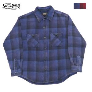 SUGAR CANE シュガーケーン 半袖 ヴィエラチェック ワークシャツ