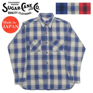 CUSHMAN（クッシュマン） 長袖シャツ SLUB CHECK WORK SHIRT 25611