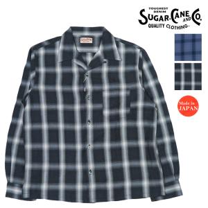 WACKO MARIA（ワコマリア） RAYON OPEN COLLAR OMBRE CHECK L/S SHIRT