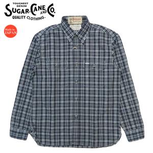 桃太郎ジーンズ（MOMOTARO JEANS） ウォバッシュストライプ長袖ワーク