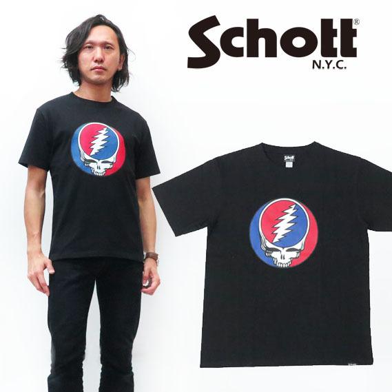 ショット Schott GRATEFUL DEAD グレイトフルデッド 半袖 Tシャツ STEAL ...