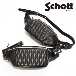Schott N.Y.C（ショット） Schott レザー バナナ バッグ クラシック