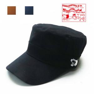 ダルチザン ステュディオ・ダ・ルチザン STUDIO D'ARTISAN キャンバス地 ワークキャップ 7222