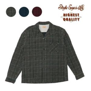 STYLE EYES（スタイルアイズ） オープンシャツ SE28971 ARGYLE
