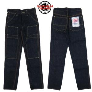 サムライジーンズ SAMURAI JEANS 17oz デニム ワークパンツ ダブルニー SM410...