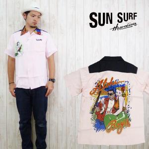 SUN SURF サンサーフ KEONI OF HAWAIIS Sハワイアンシャツ 浮世水滸伝