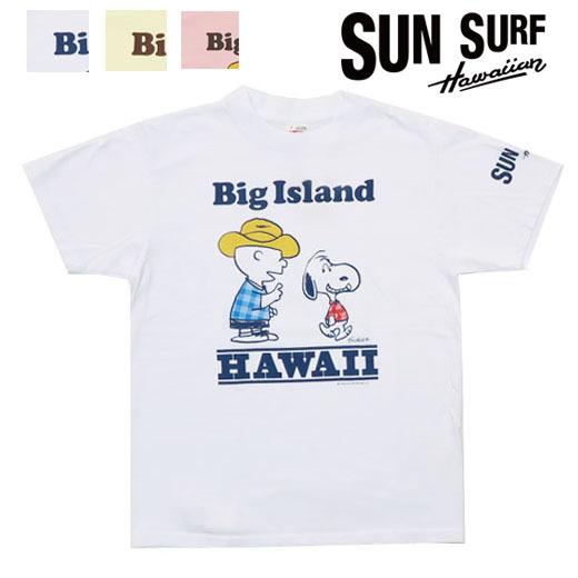 サンサーフ SUN SURF ピーナッツコラボ スヌーピー 半袖 Tシャツ PEANUTS SNOO...