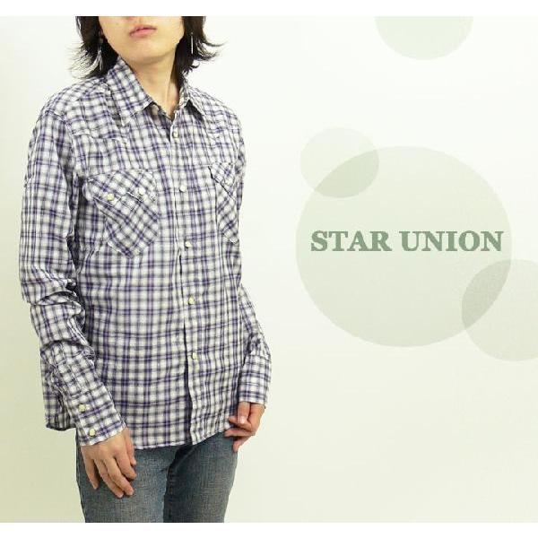 STAR UNION スターユニオン キャッチウエスタンシャツ レディース