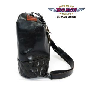 トイズマッコイ　レザーダッフルバッグ TOYS McCOY / トイズマッコイのレザーダッフルサックバック 入荷早々大