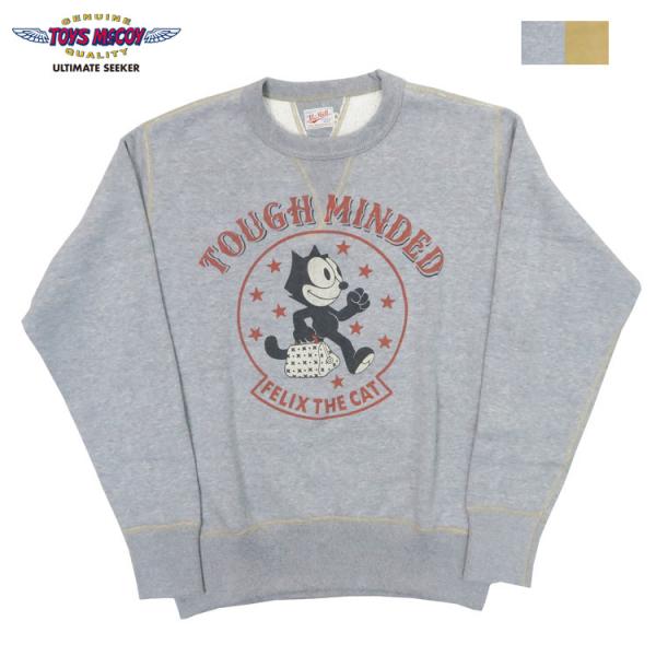 トイズマッコイ TOYS McCOY 長袖 クルーネック スウェット フィリックス  McHILL ...
