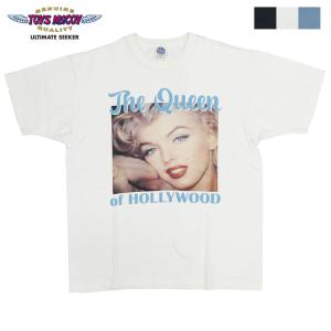 トイズマッコイ TOYS McCOY 半袖 Tシャツ マリリンモンロー”QUEEN OF HLED”...