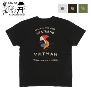 TAILOR TOYO テーラー東洋 Tailor Toyo 半袖 スカ刺繍 虎 Tシャツ SUKA