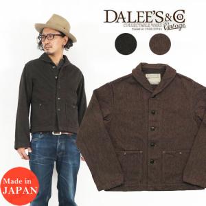 DALLES & CO ダリーズ＆コー 長袖 シャツ ウールメルトン デラックス