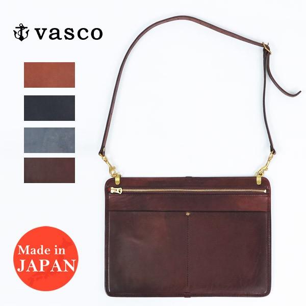 バスコ VASCO 3WAY レザー サコッシュ バッグ ショルダーバッグ クラッチバッグ バッグイ...