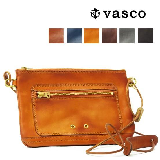 バスコ VASCO 2ウェイ レザー オールド サコッシュ バッグ クラッチ LEATHER OLD...