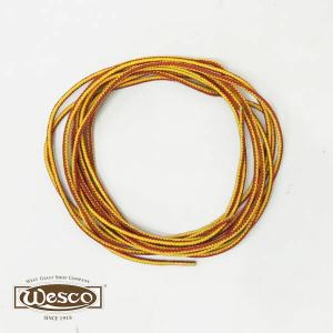 WESCO ウエスコ 純正Nylon Lace ナイロンレース シューレース 54インチ ゴールド｜earthmarket1