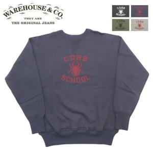 WAREHOUSE（ウエアハウス） 吊編み両Vガゼットクルースウェット