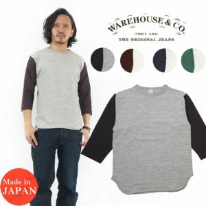 WAREHOUSE（ウエアハウス） ウェアハウス WAREHOUSE 7分袖 Tシャツ