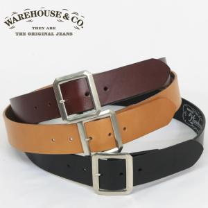 良品　ヴィンテージ ワークス　レザーベルト　ブラウンDH5649 108523 VINTAGE WORKS / ビンテージワークス DH5669 レザーベルト FLANNEL