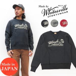 WHITES VILLE ホワイツビル 長袖 SWEAT SHIRT プリント スウェット トレーナー WV68328