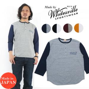 WHITESVILLE WHITES VILLE ホワイツビル SWEAT SHIRT プリント