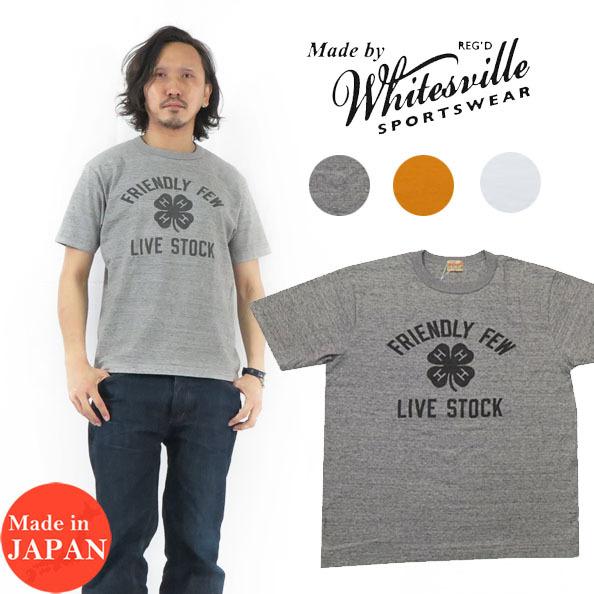 WHITES VILLE ホワイツビル 半袖 プリント Tシャツ WV78693