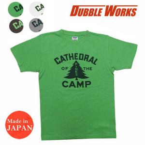 ダブルワークス DUBBLE WORKS プリント 半袖 Ｔシャツ CATHEDRAL クルーネック WW33005-04