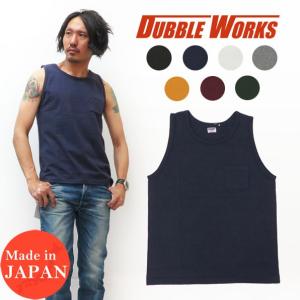 ダブルワークス DUBBLE WORKS 無地 タンクトップ WW39002｜earthmarket1