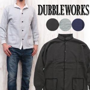 DUBBLEWORKS（ダブルワークス） ワッフル ヘンリーネック Tシャツ