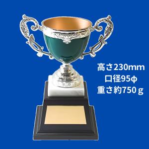 アーストロフィー金属製優勝カップW370G ト...の詳細画像1